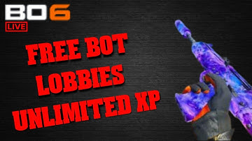 AFK BOT LOBBY BO6 BOT LOBBIES UNDETECTED MOD MENU
