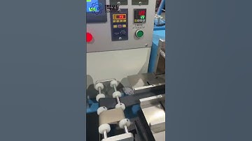 Automatic Elastic Band Logo Embossing Machine Narrow Fabric Heat Sealing Machine with PLC Control