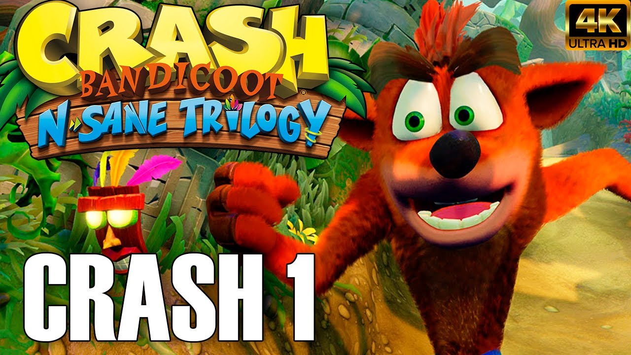 Crash Bandicoot 1 N. Sane Trilogy Full Game No Commentary