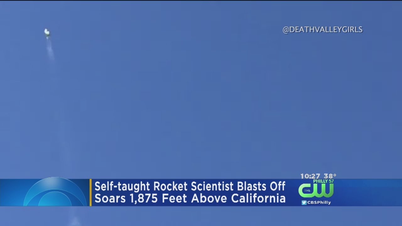 Self-taught Rocket Scientist Blasts Off