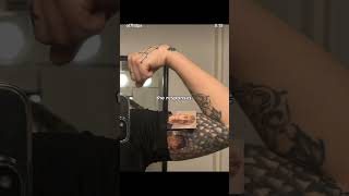 Army fanboy are trending on twitter with their biceps and BTS photo card#bts #army #shortsfeed
