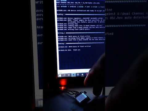 Arduino Oscilloscope Dual