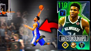 110 OVR Giannis Antetokounmpo Is A DUNK MACHINE!