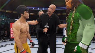 Bruce Lee Vs. Mandarin - Ea Sports Ufc 4 - Epic Fight 🔥🐲