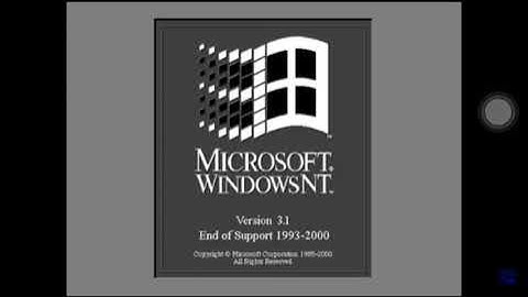 R.I.P Microsoft Windows NT Version 3.1 (1993-2000) End of Support