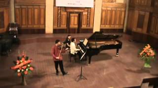 Beethoven Violin Sonata #3 - Trong Binh &amp; Trong Tuyen