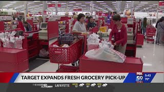 Target expands fresh grocery pickup
