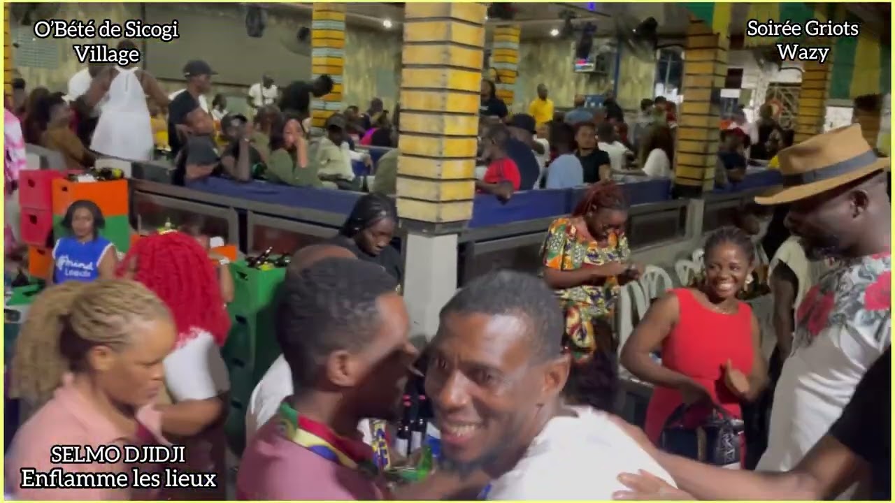 SELMO DJIDJI O’Bété de Sicogi à La Soirée Des Griots-Wazy Il Enflamme Les Lieux Avec Son Royaume