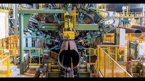 LSAW steel pipe production process