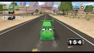 Cars Mater-National Championship Wii - Dj On Demo Radiator Springs Grand Prix