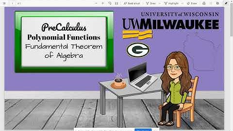 Fundamental Theorem of Algebra