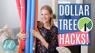 Hey, guys! in this video i share easy dollar tree hacks using pool
noodles to organize your home, make life easier, decorate and more.
there's tons of i...