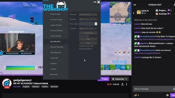 TwitchWorkshop - Live View Bot (Demo) #TwitchBot