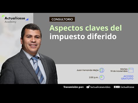 Aspectos claves del impuesto diferido