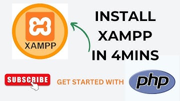 HOW TO INSTALL XAMPP TO GET STARTED WITH PHP#coding #php #xampp