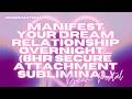 They Chase You Now Because You Manifested Them Secure..... (8hr Overnight Subliminal)
