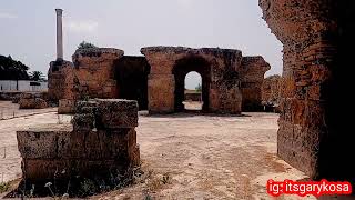 Walking around among the ruins of Kartago (CarthagE)