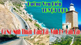 TUYỆT ĐẸP Những Cung Đường Ven Biển MIỀN TRUNG | Cà Ná Ninh Thuận - Hang Rái - Vịnh Vĩnh Hy.