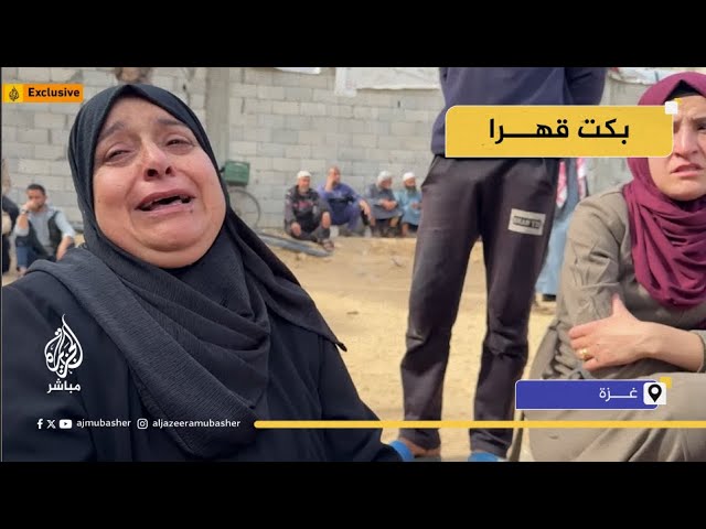بدموع القهر والوجع.. فلسطينية تُفجع باستــ ــشهاد ابنها
