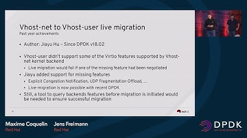 Vhost/Virtio: Past Year Achievements and Upcoming Challenges