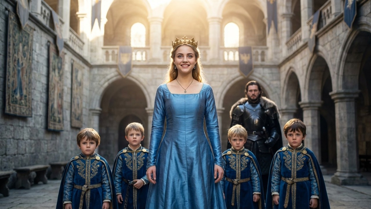 The Alpha King Invited His Rejected Barren Mate to Mock Her — She Arrived With Four Alpha Heirs