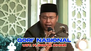 National Qori' Ust H. Jam'ul Khair recites the Holy Verses of the Qur'an very melodiously