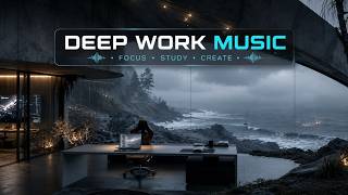 Deep work music for intense productivity and flow state sessions | binaural beats for focus