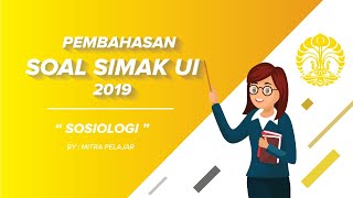 Halo pejuang ptn 2020..berikut ada pembahasan soal simak ui 2019 untuk
pelajaran sosiologi yaasemoga bisa membantu kamu persiapan buat materi
ujian mandiri j...