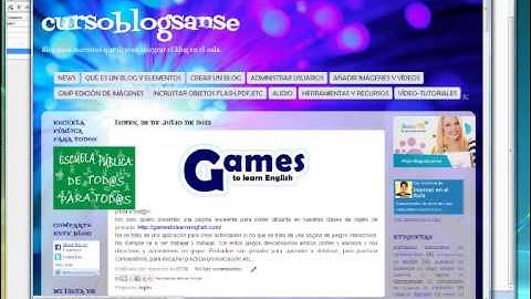 jclic 7parte. Cómo publicar Jclic en nuestro blog.