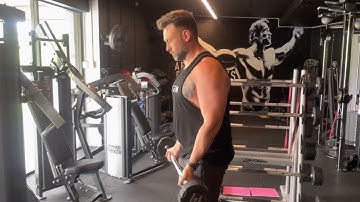 Barbell Cheat Curl