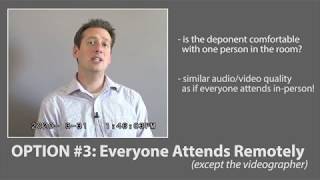 Options For Conducting Remote Video Depositions During COVID-19