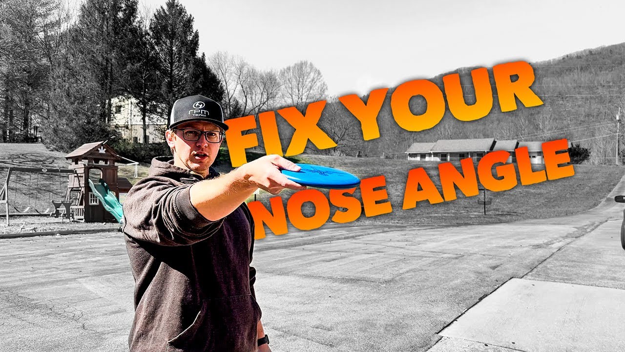How to Throw Nose Down! Disc Golf Tips YouTube