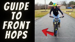 Learn to Front Wheel Hop