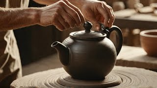 How to Make a Teapot from Handmade Pottery (4K)