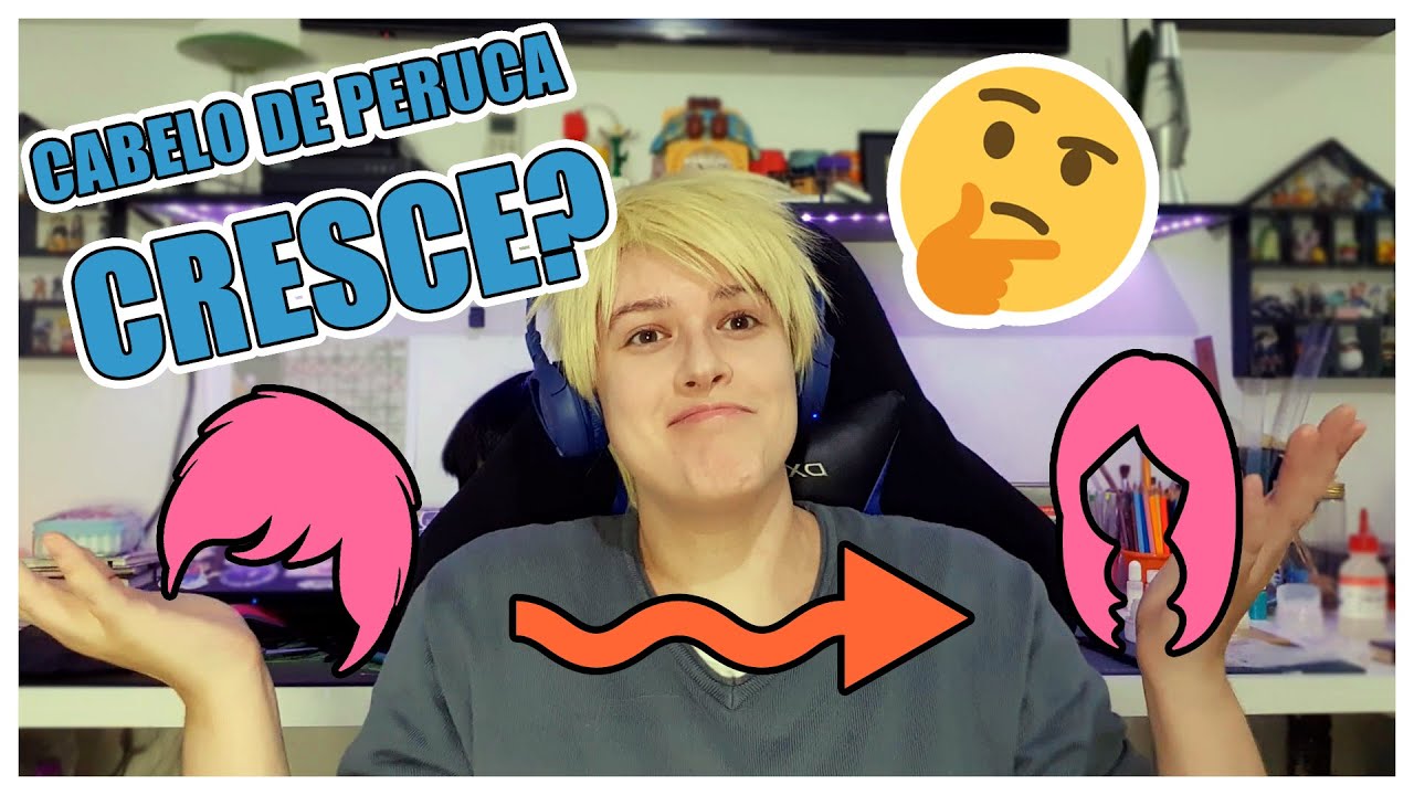 [TUTORIAL] Como editar uma peruca e fazer o cabelo dela crescer!