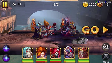 Heroes and Titans 3D Battle Arena iOS Walkthrough   Part 68   Chapter 13 The Gravedowns ELITE