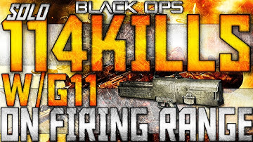 Black Ops | Solo 114 Kills on Firing Range | Tips for BO1!