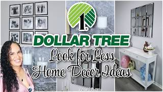 DOLLAR TREE Look for Less High End Home Decor Ideas // Home Decor on a Budget