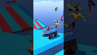 GTA 5 Epic Water Ragdolls | Spider-Man Jumps / Fails ep.4 #shorts