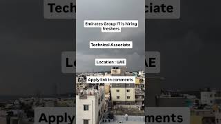 Emirates Group IT is hiring fresh IT Graduates — and YES, it's as good as it sounds.