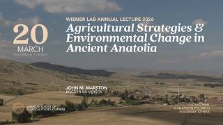 Play video: Annual Malcolm H. Wiener Lecture: Agricultural Strategies & Environmental Change in Ancient Anatolia