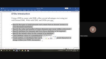 05   XML  DTD Validation   Elements Declaration