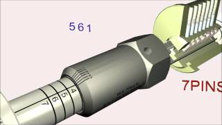 7 Pin Multilock Pick And Decoder Tool (Read Code).wmv