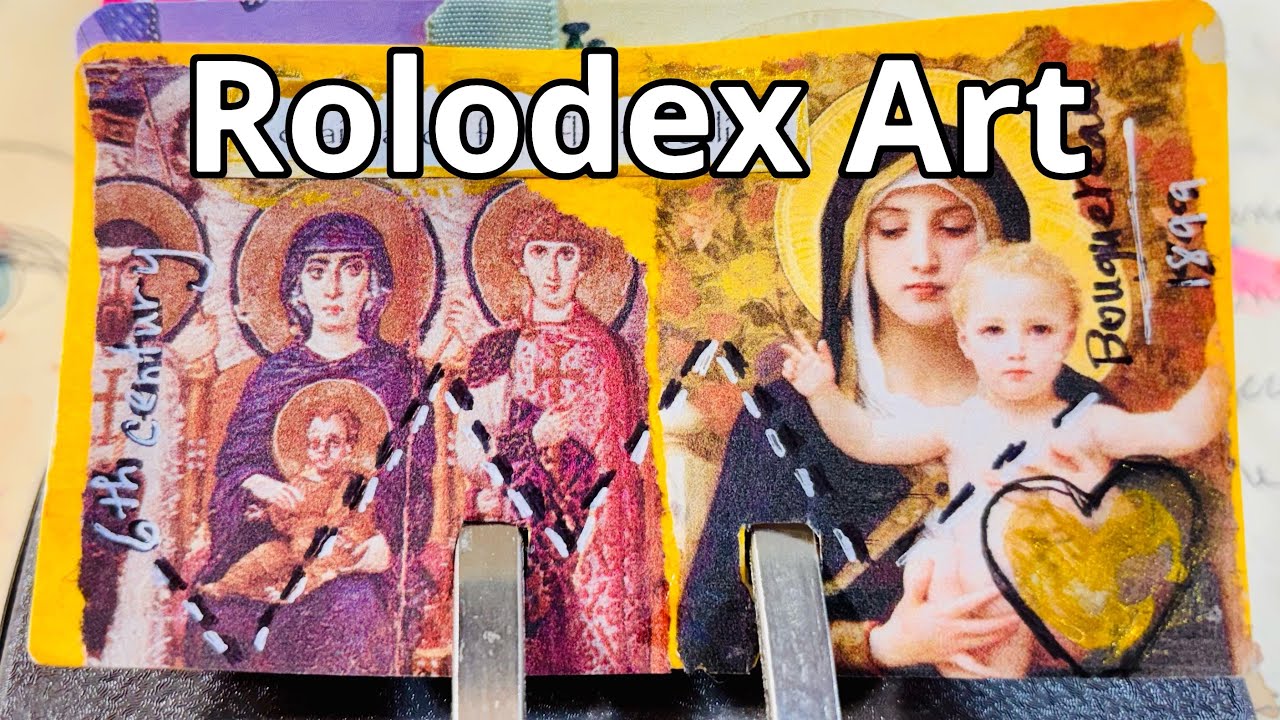 ROLODEX ART: Задания для рисования «Сердце на склоне холма» от Кэролайн