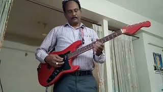 Video thumbnail of "Kahin door jab Guitar Cover by Raviprasad"