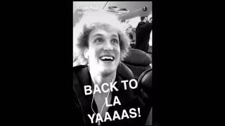 Logan Paul In Casino Snapchat Story