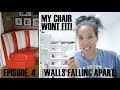 DIY Dainá | TRANSFORMING MY BASEMENT EP.4 | NEW CHAIRS! + THE WALLS ARE FALLING APART LOL DIY Dainá | TRANSFORMING MY BASEMENT EP.4 | NEW CHAIRS! + THE WALLS ARE FALLING APART LOL