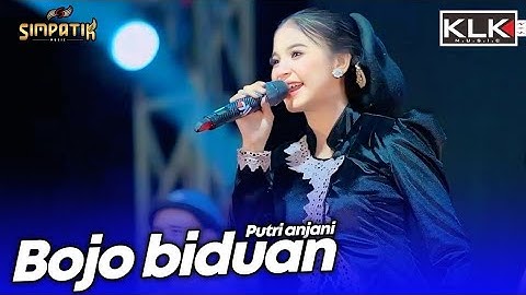 BOJO BIDUAN - PUTRI ANJANI - LIVE SIMPATIK MUSIC KLK AUDIO - ALAS TELOGO PASURUAN