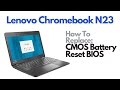 How To Replace Wi-Fi / BT Card for Lenovo Chromebook N23 Laptop Computer