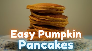 Fluffy Pumpkin Pancakes 🎃 Easy Fall Breakfast | Trader Joe’s Mix Recipe